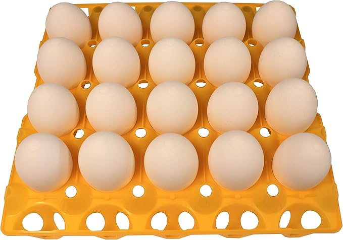 Rite Farm Products 24 20 Egg Plastic Trays for Duck Goose Turkey Peafowl Carton