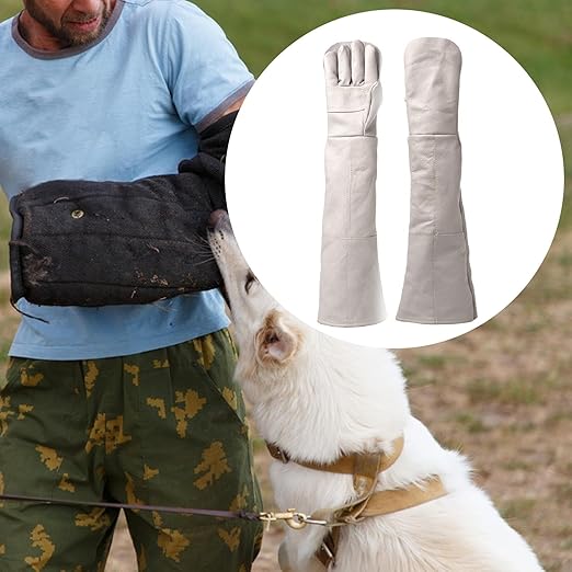 Animal Handling Gloves 60cm Extra Long Multipurpose Full Protection Bird Gloves for Parrots for Animal Pet BBQ Professionals
