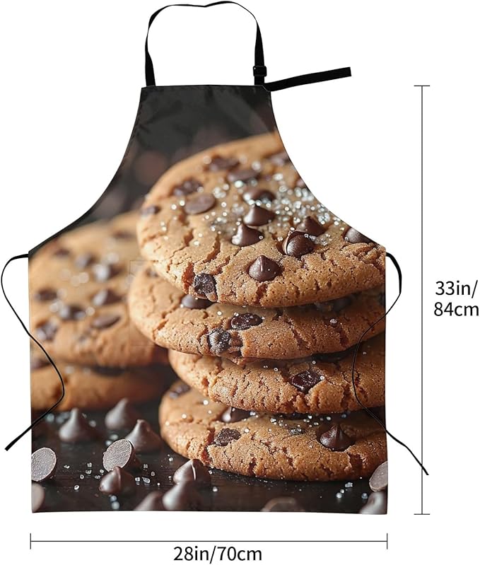 Kitchen Aprons for Men Women Waterproof Apron with 2 Pockets Cool Steampunk Gears Apron Adjustable Bib Aprons