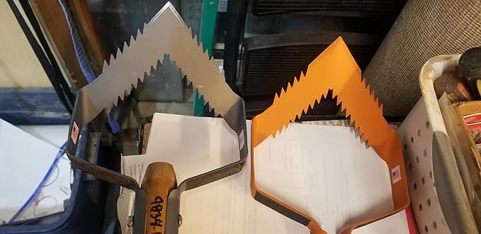 Basic Garden Tools (BGT) - Sunset Orange, Extra Long Size - for People 6'2" and above