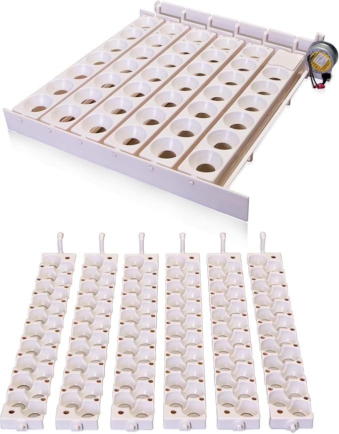Little Giant Automatic Egg Turner 6300 w Quail Rails
