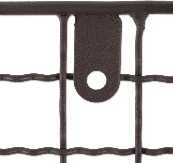 DII Rustic Farmhouse Bathroom Décor, Metal Storage, Toilet Paper Holder, Rustic