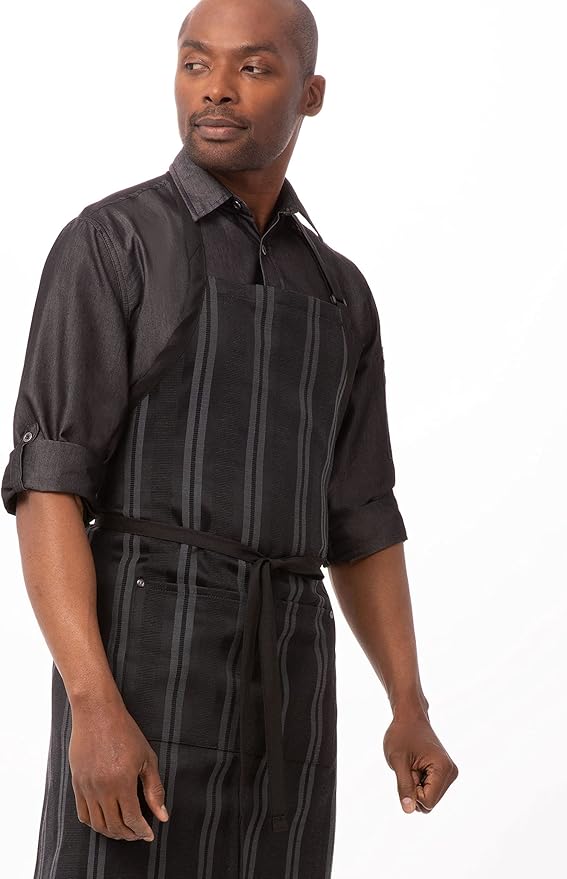 Chef Works Unisex Presidio Bib Apron