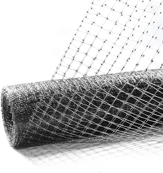 Fencer Wire 7 ft. x 100 ft. Garden & Plant Protective Netting with 3/4" Mesh, Reusable & Doesn't Tangle, Protection Against Bird, Deer and Other Animals, Multiple Choices Available
