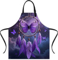 Apron Adjustable Waterproof with Two Deep Pockets Wowen men for Summer BBQ Pool Parties & Resorts