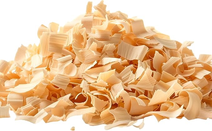 CZ Grain 5 Pounds Large Flake Wood Shavings for Mulch or Animal Bedding – Natural Pine, Low Dust, Highly Absorbent, Eco-Friendly & Biodegradable – Ideal for Gardens, Horses, Chickens, and Small Pets