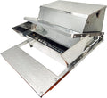 Chicken Feeder Galvanized 25Lbs Capacity Weatherproof Treadle Chicken Feeder Rodent Proof