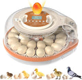 Incubators for Hatching Eggs 3 in 1 Fully Automatic Poultry Incubator Auto Temp and Humidity Control Auto Egg Turning 26 Eggs Capacity for Farm and Home Use Suitable for Chicken Duck Quail Eggs