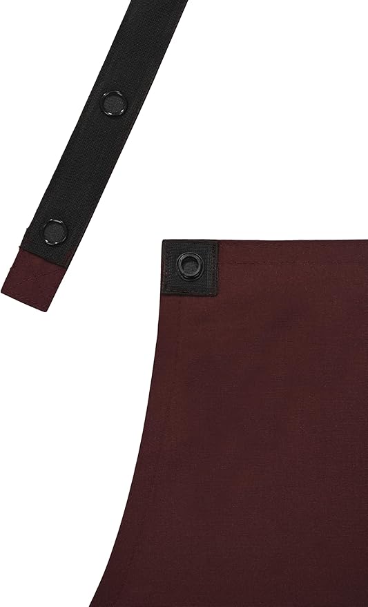 Chef Bib Aprons for Women and Men (Standard Dry Guard AA2095 & AA2095X) - Neck Strap Apron with Pockets 33"