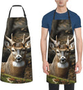 Waterproof Aprons for Women Men Adjustable Bib Cool Electric Guitar Apron Chef Cooking Aprons for Kitchen