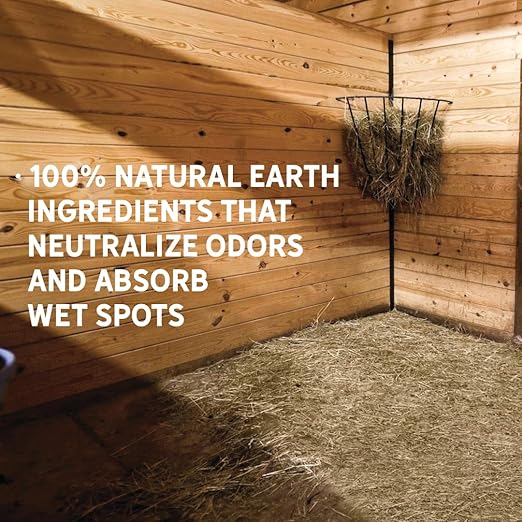 New Country Organics | Bedding Buddy to Prolong Livestock Bedding Life | Absorbs Moisture Neutralizes Harmful Odors | 25 lbs