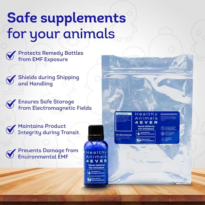 HA4E - Chicken Support for Marek’s Disease - Natural Support & Immune Strengthening - Highly Effective Homeopathic Formula - 350 Pellets