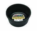 Little Giant® Heavy Duty Rubber Tub | Durable Rubber Feed Pan | Indoor & Outdoor Use | Rubber Feed Bucket | 2 Quarts