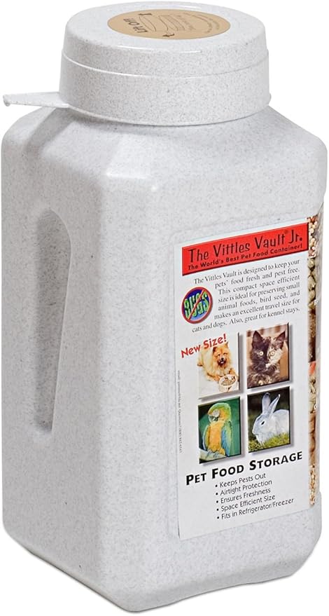 Gamma2 Vittles Vault Junior Pet Food Storage Container, 4 Pounds, Made in USA