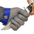 Schwer SlicePro ANSI A9 Cut Resistant Glove PR1706, Stainless Steel Mesh Metal Glove, Food Grade for Kitchen Cooking, Butcher Meat Cutting, Oyster Shucking, Mandoline, Fishing, (S, 1 Pair)