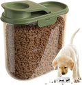Pet Food Container - 2L Animal Food Storage Containers | Visible Grain Dispenser Large Capacity Anti-moisture Dust-proof for Kitchen Pantry Garage Barn Farm