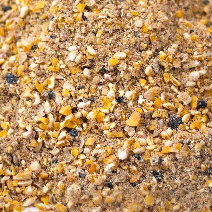 Layer Mash [3KG], Vegetable Flavor - Hen Feed for Laying Hens, All Life Stages, 1 Count, 3 kg, Organic Grains, Non-GMO, Chunk