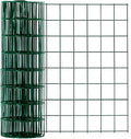 Wire Mesh Roll for Poultry Cages 36IN x50FT- Heavy Duty Fencing Net for Farm Garden Animal Plant Protection, Chicken Wire Fence, Easy to Install Fencing for Rabbits, Birds, Vegetables (Green)