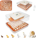 2nd Nest - 56 Egg Incubator for Breeders, Fully Automated, Accurate Humidity & Temp Control, Chick Separator, Flexible Egg Spacing, Custom Incubation Days, Auto Turning & Auto Stop, Easy Monitoring
