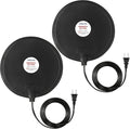 Dreyoo Bird Bath De Icer, 60w Submergible De Icer, Thermostatic Controlled Winter Water Heater Deicer for Bird, Chicken, Duck, Farm Trough, Design Patent Product(2 Pack)
