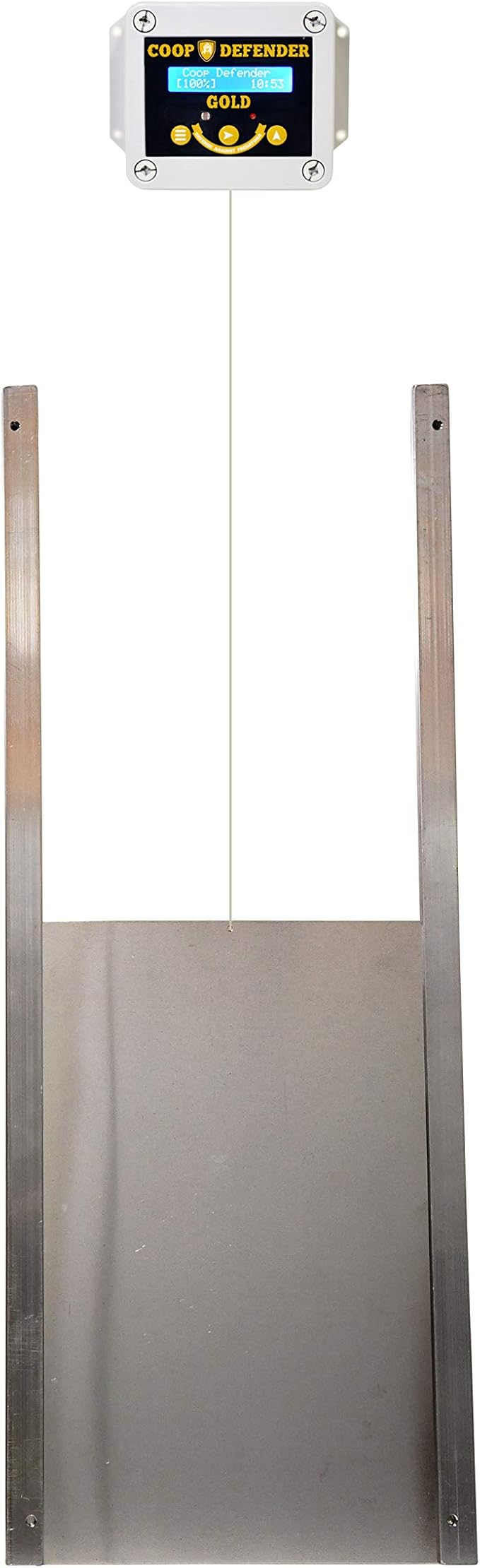My Favorite Chicken Automatic Chicken Coop Door – Battery Powered Electric Chicken Door with Auto Timer & Solar Sensor, Safe Smart Chicken Door Opener for Chicken & Duck Coops