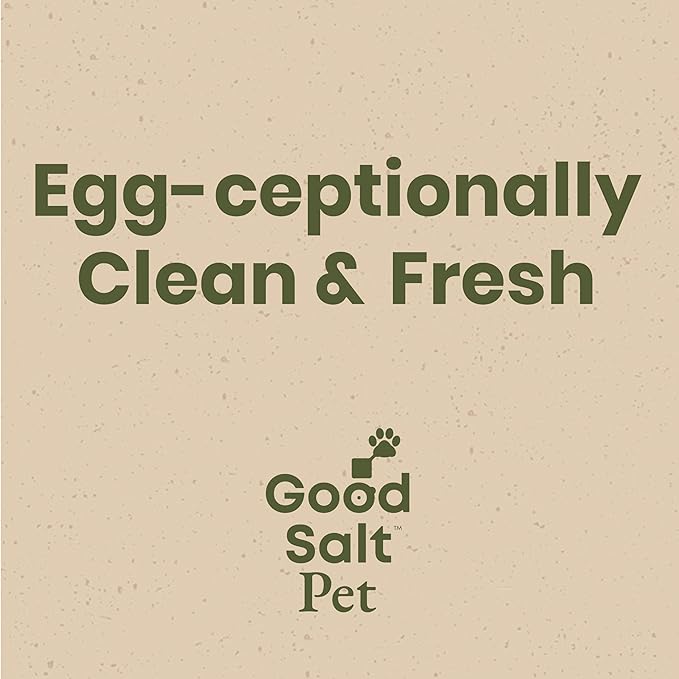 Clean Republic Good Salt Pet Fresh Nest Egg Wash, Natural Cleaner for Freshly Laid Eggs, Made in the USA, 1 Gallon Bottle