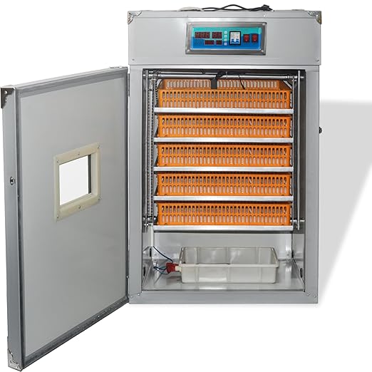 440 Egg Digital Cabinet Incubator，Poultry Hatching Breeding Cabinet Incubator for Auto Egg Turning, Temp/Humidity Control, Thermostatic for Chicken/Duck/Goose/Quail Bird.