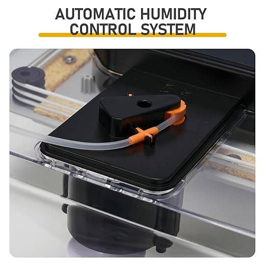 48 Egg Incubators for Hatching Eggs, Chicken Egg Incubator with Egg Candler, Automatic Egg Turning and Temperature, Humidity Control, Egg Hatcher Incubator for Chickens, Ducks, Geese, Birds and Quail