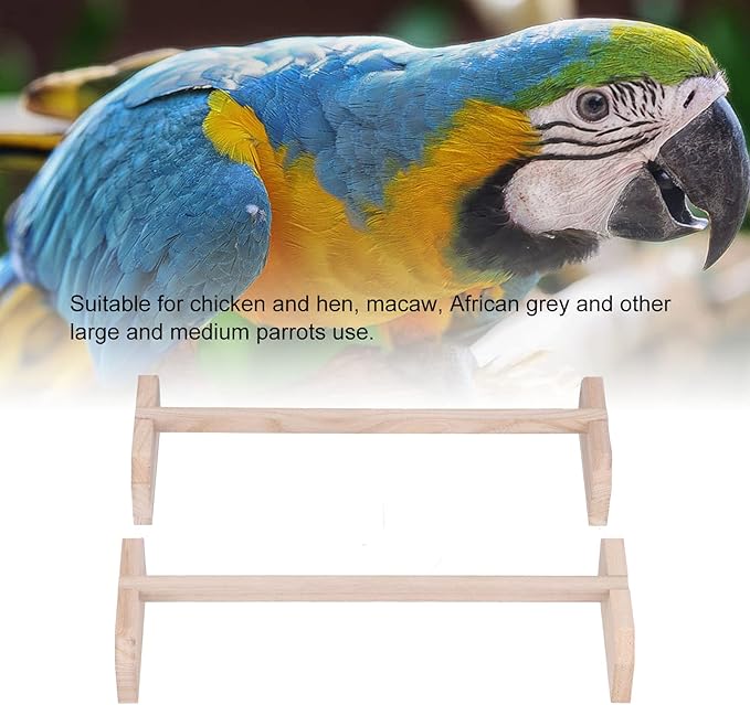 Large Chicken Wooden Perches Set, Training Hens Roosting Bar, Pet Supplies