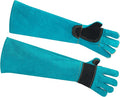 Animal Handling Glove Anti Scratch Protective Gloves for Training Dogs Cat Bird Snake Parrot Lizard Wild Animals Reptiles,Bite Resistant Gloves