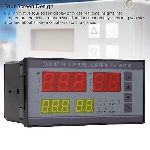 Egg Incubator Controller Thermostat Hygrostat Automatic Computer Control Incubator Temperature Humidity Sensor