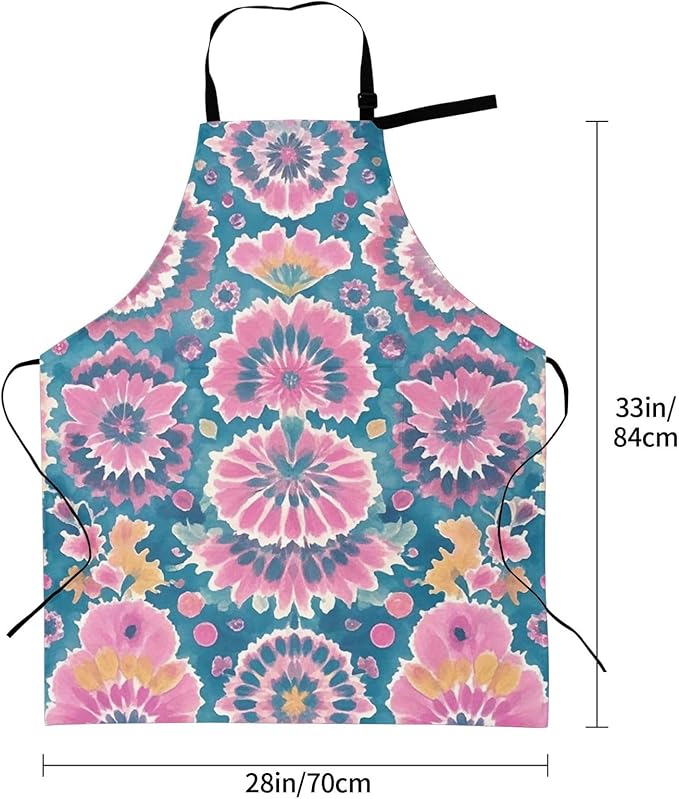 Waterproof Apron Adjustable Bib for Women Men Tractor farm Cooking Aprons Chef Bibs with 2 Pocket