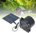 Solar Powered Exhaust Vent Fan, Professional Efficient Energy Saving Solar Powered Duct Fan for Outside Attic Dog House Shed Chicken Coop 5W, Solar Vent Fan