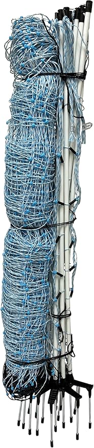 Starkline All-Purpose Electric Utility Netting (35" x 82') Electric Fence for Goats, Sheep, Gardens, Beehives, Dogs, and More for Backyards, Homesteads, Farms and Ranches