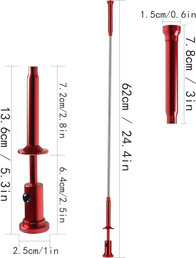 Flexible Grabber Claw Type Garbage Picker with LED Light arm Extension. Claw Grabber Magnetic Picking Tool,for Men, DIY Handyman, Father/Dad, Husband, Boyfriend, Women