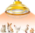 600 Watt Large Heat Lamp for Chicken Coop, Hanging Chicken Coop Heater, Carbon Fiber Bulb Waterproof Coop Heater with 2 Heating Levels, Chicken Warmer Lamp for Indoor Poultry Pet Livestock Greenhouse