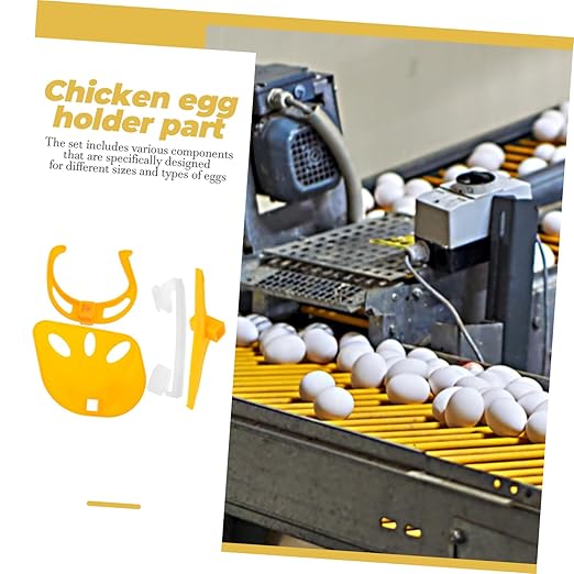 Mikikit 1Set Chicken Egg Holder Accessory Farm Egg Picker Parts for Efficient Egg Collection Compatible with Egg Collection Machine Lightweight and Easy to Handle