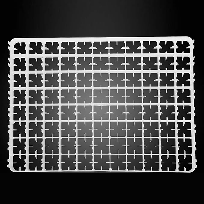 Portable 5pcs 88 Eggs Incubator Tray, Chicken Duck Tray Egg Hatcher Trays Storage Container for Home Farm Nestling Hatching