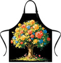 Apron Adjustable Waterproof with Two Deep Pockets Wowen men for Summer BBQ Pool Parties & Resorts