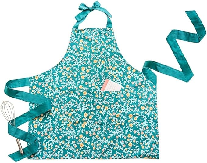 Passionate Penny Pincher Kitchen Apron | Organic Cotton | Two Deep Pockets | Adjustable Neck Strap