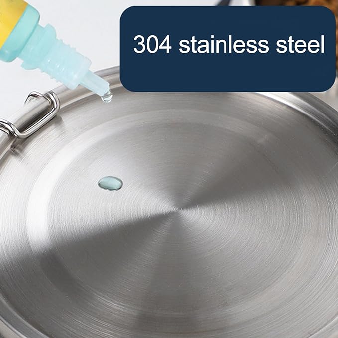 Stainless Steel Dog Food Storage Container with Airtight Lid and Locking Clamp Large Leak Proof Metal Dog Cat Food Container for Rice Cereral Grain Flour (2500ML)