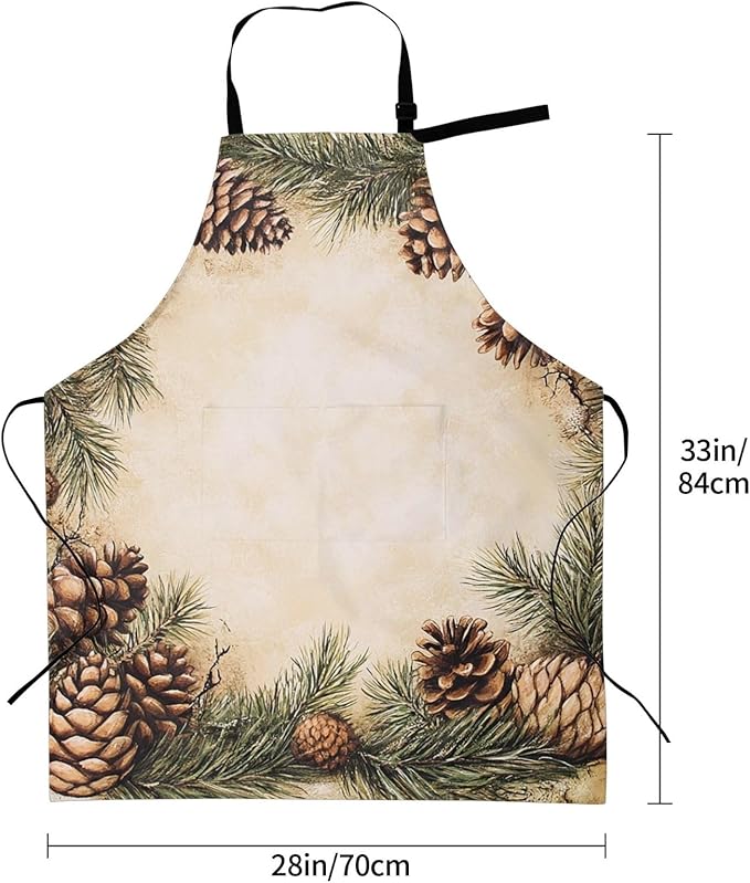 Waterproof Aprons for Women Men Adjustable Bib Tractor farm Apron Chef Cooking Aprons for Kitchen