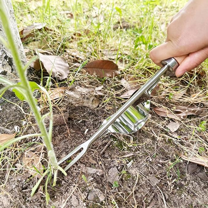 Weeding Tools Garden Weeding Tool Uprooting Weeding Tool Garden Hand Weeder Weed Pulling Tool for Vegetable Gardening Backyard Farm Planting(3 PCS)