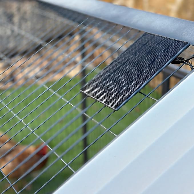 Smart Coop All-in-One Chicken Bundle Predator-Proof All-Weather Chicken Coop with Dual Smart Cameras, Automatic Door, Solar Kit, All-Weather Tarp for 4-6 Chickens
