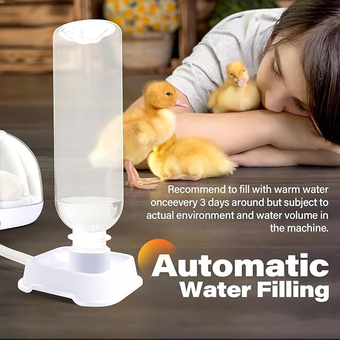 12 Egg Incubators for Hatching Eggs | with Auto Egg Turner, Temp & Humidity Control | 360° Viewing for Chicken, Duck, Quail Eggs | Ideal for Farm, School, Home
