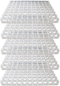 Portable 5pcs 88 Eggs Incubator Tray, Chicken Duck Tray Egg Hatcher Trays Storage Container for Home Farm Nestling Hatching