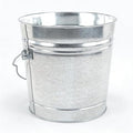 6-Gallon Galvanized Steel Locking Lid Storage Can, Heavy Duty Rodent & Rust Resistant Metal Bin with Wire Handle, Dry Storage for Pet Food Bird Feed Charcoal, 2026 Home Outdoor Essential