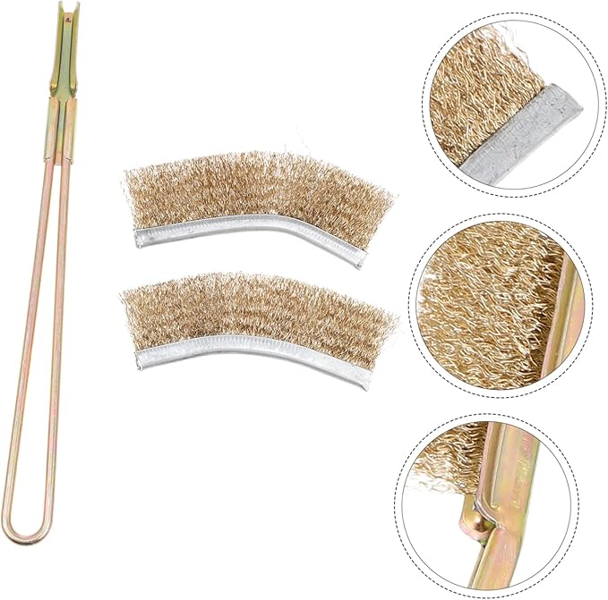 BESPORTBLE 1 Set Long Handle Bird Cage Cleaning Brush Professional Cage Cleaner Tool for Easy Birdcage Maintenance Durable Bristles for Removal
