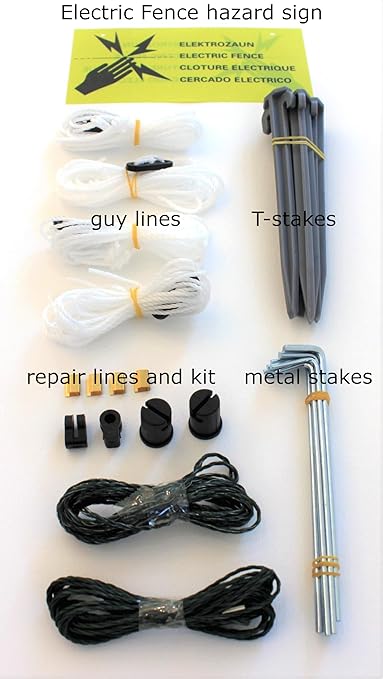 Fence Energizer with Electric Poultry Netting