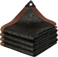 90% Black Shade Cloth,Durable Mesh Tarp with Grommets, Resistant Garden Sun Shade Netting with Taped Edge for Plant Cover, Greenhouse, Patio, Tomatoes, Chicken Coop, Barn Kennel